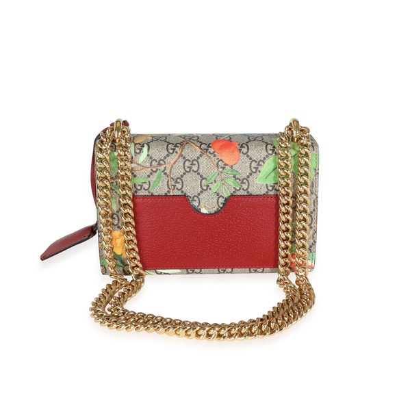 Gucci Tian GG Supreme Canvas Small Padlock Shoulder Bag - Picture 3 of 8